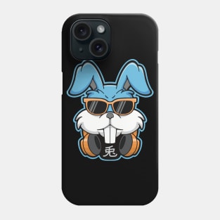 Bunny With Glasses Phone Case