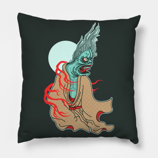 Yurei Pillow by Never Not Tired Club