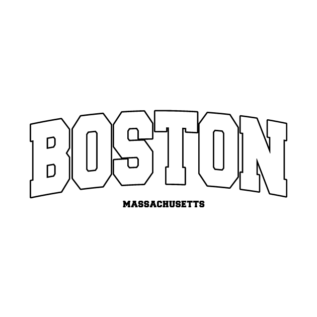 BOSTON Massachusetts V.1 by Aspita