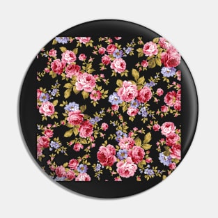 Roses Floral Pattern Pin