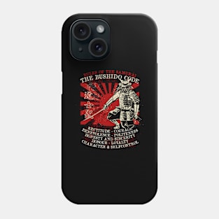 Rules of The Samurai, The Bushido Code Phone Case