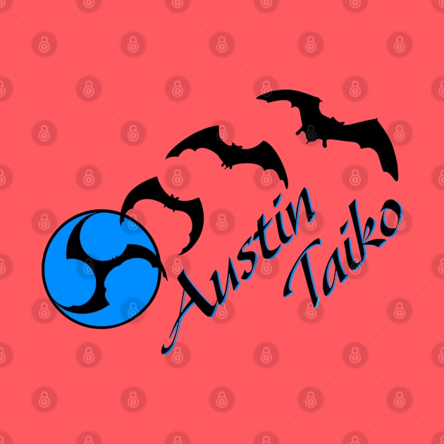 AT Bat Mitsudomoe black blue by Austin Taiko