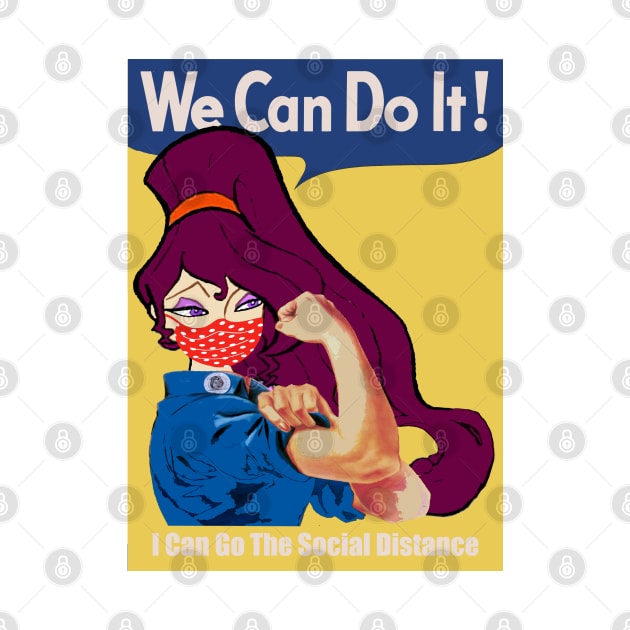 Megera Rosie the Riveter from Hercules by magicmirror