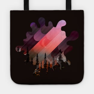 Weird Moon colors Tote