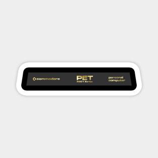 Commodore PET 2001 - Gold Magnet