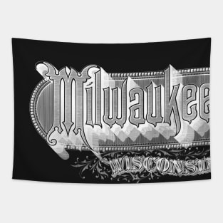 Vintage Milwaukee, WI Tapestry