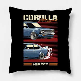 Corolla E20 Retro Car Pillow