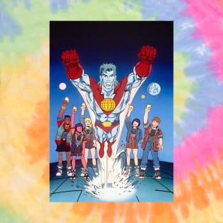 Captain Planet, He's A Hero T-Shirt