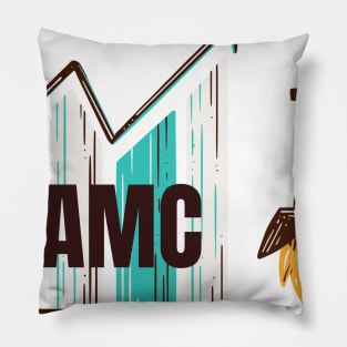 AMC Ready for Takeoff Stock Trader Pillow