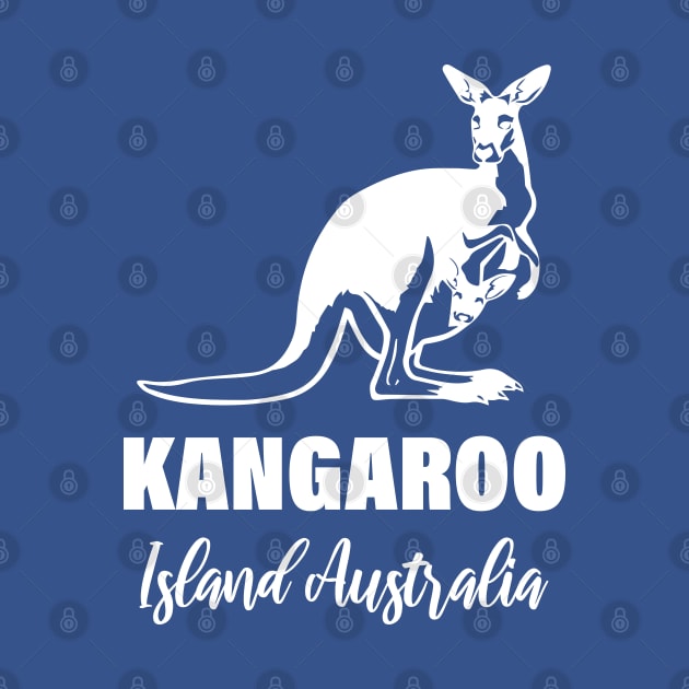 Kangaroo Island Australia Travel Retro by chidadesign