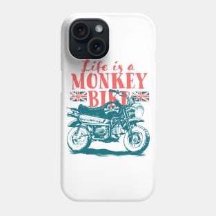 Life is a Monkey Bike Phone Case