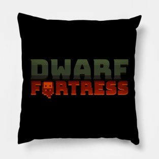 Dwarf Fortress Logo Pillow