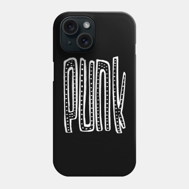 Punky Punk Phone Case by badlydrawnbabe