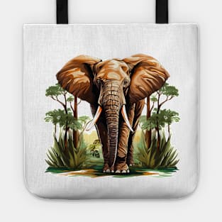 I Love Elephants Tote