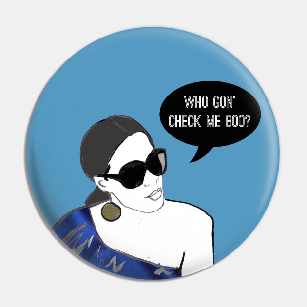 Who Gon’ Check Me Boo? Pin by Katsillustration