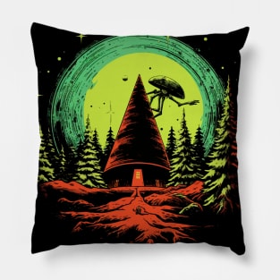 Cosmic Christmas Intruders Pillow