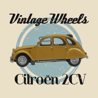 Vintage Wheels - Citroën 2CV T-Shirt