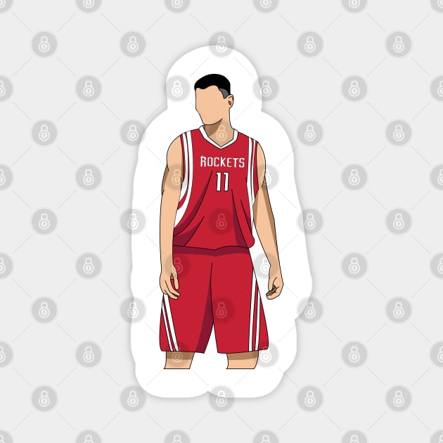 Yao Ming Magnet by souvenirmala