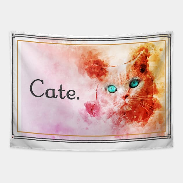 Cate. Tapestry by ravenblue