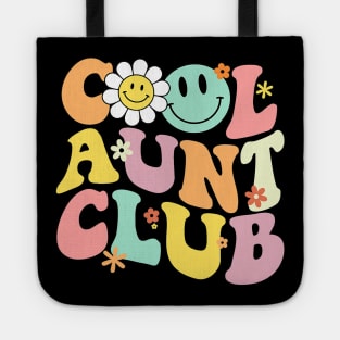 Groovy Cool Aunts Club Auntie Funny Best Aunt Ever Tote