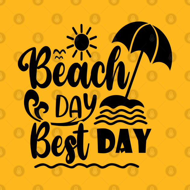 Beach Quote Element Design Vector by RubyCollection