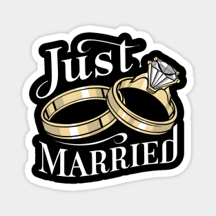 Just Married Magnet