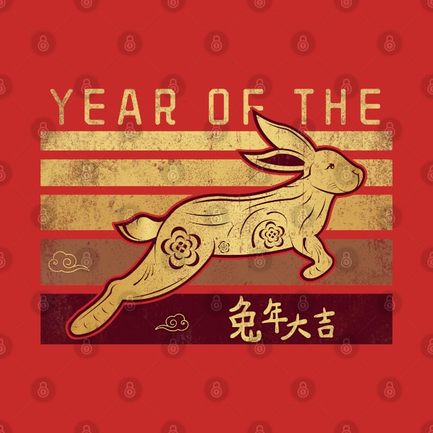 Year Of The Year Rabbit Chinese Zodiac Sign by Ruffeli