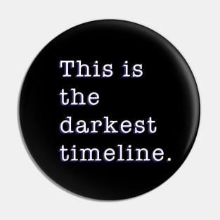 This is The Darkest Timeline Community Comedy Evil Abed Multiverse Pin