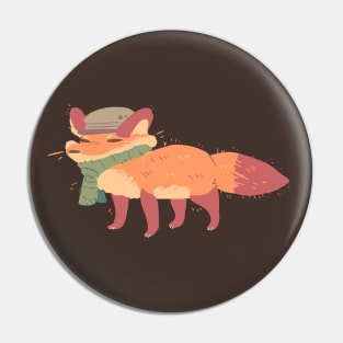 Dapper Fox Pin