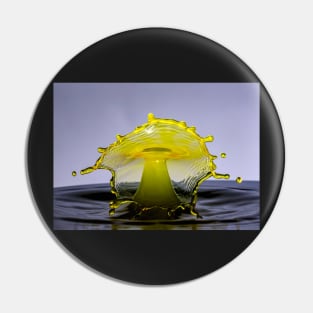 Stop Motion Yellow Splash Pin