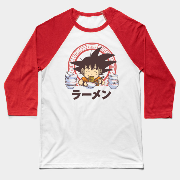 Saiyan Ramen Dragon Ball Z Baseball T Shirt Teepublic