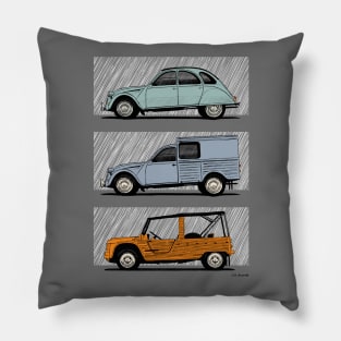 The classic frenc car and its cool derivates. Pillow