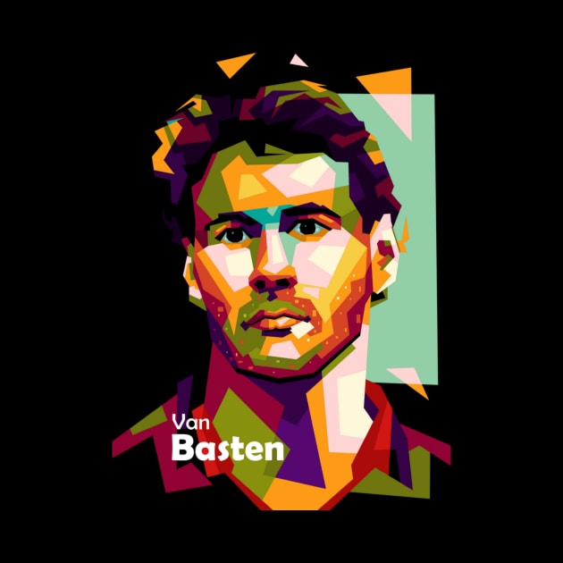 Van Basten Pop Art by animaperio pixel retro