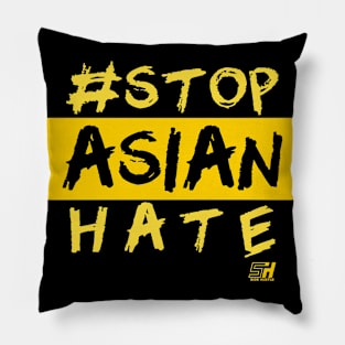 STOP ASIAN HATE *Yellow Edition* Pillow