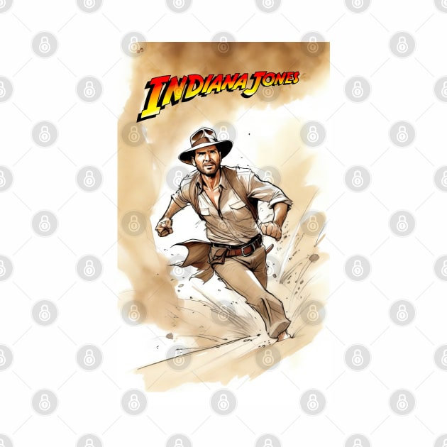 Indiana Jones - Quick sand 2 by Buff Geeks Art