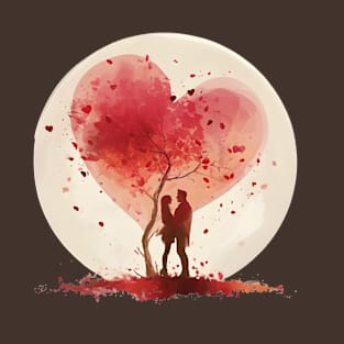 Discover True Romance: Art, Creativity and Connections for Valentine's Day and Lovers' Day T-Shirt