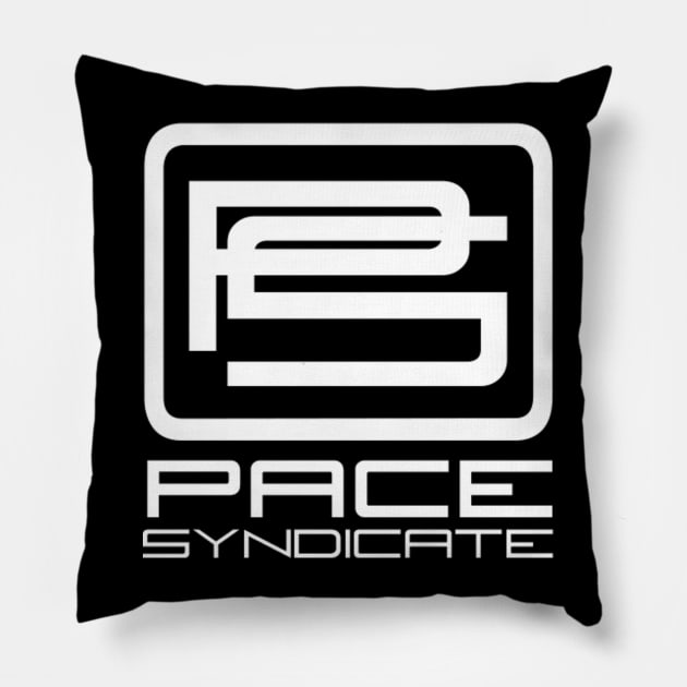 PACE SYNDICATE LOGO Pillow by mrdedhed