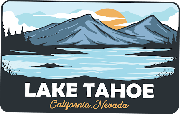 Lake Tahoe Kids T-Shirt by Mark Studio