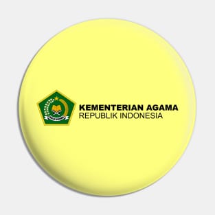 Kemenag RI The Ministry of Religious Affairs Pin