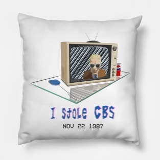 The Max Headroom incident Pillow