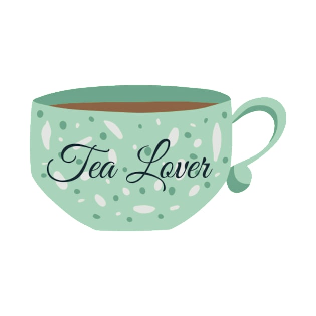 Tea Lover by Honu Art Studio