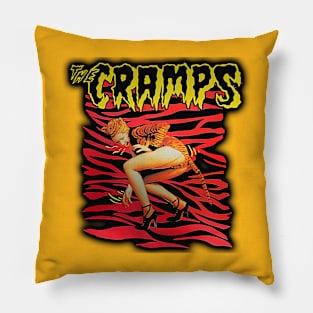 bad music cramp Pillow