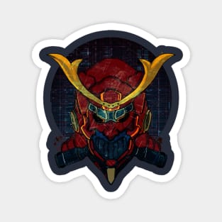 Red Samurai Magnet