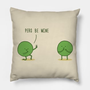 Peas be mine! Pillow