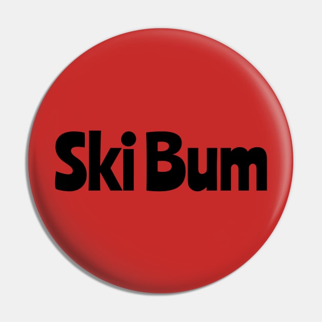 Ski Bum Pin by Hammer905