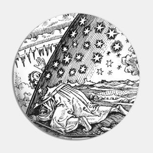 Flammarion - Seeing behind the veil of illusion Pin