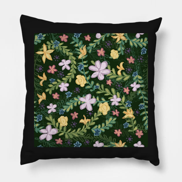 The Garden Pillow by Melisaura