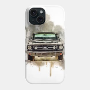 Ford Mustang splash art Phone Case