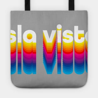 70s Retro Color Style Isla Vista Apparel Womens - Isla Vista design Tote