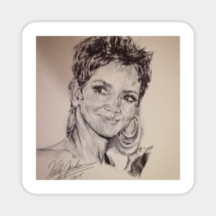 HALLE BERRY PORTRAIT Magnet